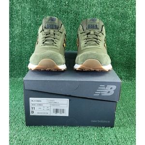 New Balance Mens 515 V1 Shoes Size 11  Classic Green ML515WAA Sneakers NEW.